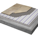 Laticrete 0177-1084-H STRATA HEAT Mat - Floor Heating Uncoupling and Waterproofing Polypropylene Membrane Underlayment Sheet