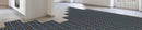 SunTouch HeatMatrix Uncoupling Anti-Fracture Membrane Mat for WarmWire Heating Systems, One-Ply Non-Woven Fleece Underlayment, for Ceramic Tile and Stone Tile, 108 Sq Ft, Gray