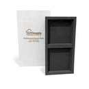 GTDsupply Prefabricated Durable Polystyrene Waterproof Cementitious Shower Niche, 16 Inch x 28 Inch, for Tiled Shower Surround (GTD1628ST)