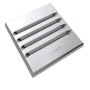 Wedi Drain Cover, Grate Assembly, 3-3/4"x3-3/4", for Shower Base in Tiled Shower Surrounds