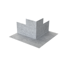 Kiesel Polyethylene Preformed Shower Waterproofing Membrane Outside Corner, for Shower Base and Shower Curb Corner, for Ceramic Tile Flooring Underlayment, 60181