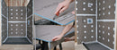 Wedi Fundo Primo Waterproof Complete Shower Kit, 3 Ft by 5 Ft, (36" x 60"), US2000003