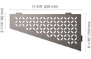 Schluter Systems Kerdi Quadrilateral Corner Shelf-E Design All Styles, Colours