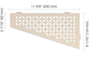 Schluter Systems Kerdi Quadrilateral Corner Shelf-E Design All Styles, Colours