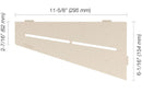 Schluter Systems Kerdi Quadrilateral Corner Shelf-E Design All Styles, Colours