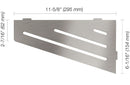 Schluter Systems Kerdi Quadrilateral Corner Shelf-E Design All Styles, Colours