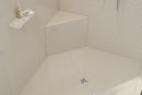 Schluter Systems Kerdi 4 Inch Square Grate Assembly – Tileable Shower Drain Cover, Ideal for Bathroom or Wet Rooms - KD4GRKECS