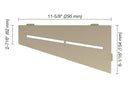 Schluter Systems Kerdi Quadrilateral Corner Shelf-E Design All Styles, Colours