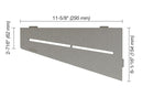 Schluter Systems Kerdi Quadrilateral Corner Shelf-E Design All Styles, Colours
