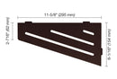 Schluter Systems Kerdi Quadrilateral Corner Shelf-E Design All Styles, Colours