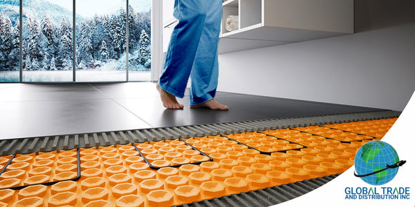 Schluter System Ditra Floor Heating Cables, Thermostats, Membranes, Kits, Accessories