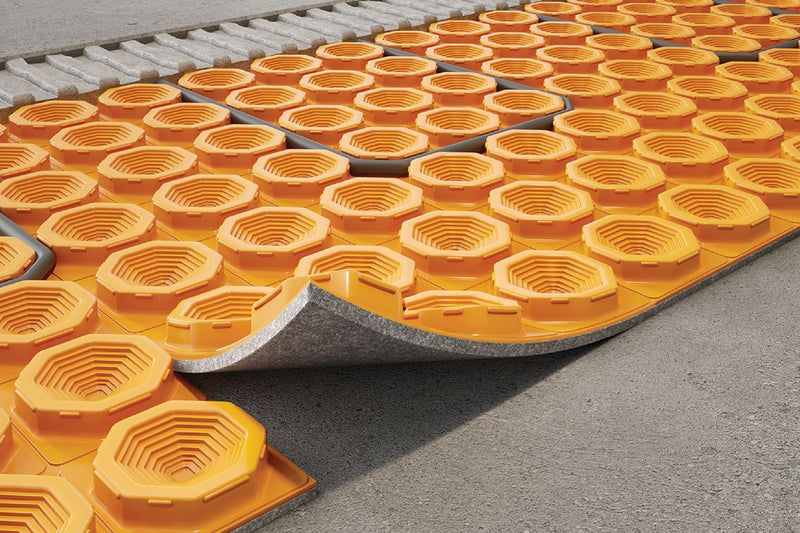 DITRA HEAT Uncoupling Membrane Roll - DUO - DHD810M - 108 Sq Ft