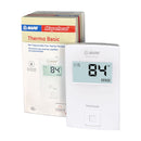 Mapei Thermo Basic Non-programmable Thermostat 2855401 for Electric Radiant Heated Floors, for 120V/240V Underfloor Heating Cables with Floor Temperature Sensor and Built-in GFCI