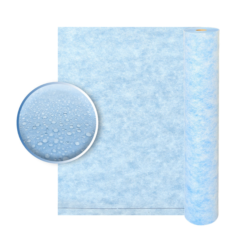Kobau Flex SD60 Waterproofing Vapor Retarder Crack Prevention Polyethylene Membrane 323 Sq Ft Roll, 25 Mil Thick For Ceramic Tile and Natural Stone Tile, Flooring Underlayment For Bathroom and Shower