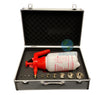 DTA Diamond Hole Saw Kit, Heavy Duty Electroplated Diamond Core Drill Bits with Steel Universal Drill Guide and Cooling System for Tile, Glass, Porcelain, Marble and Granite Drilling