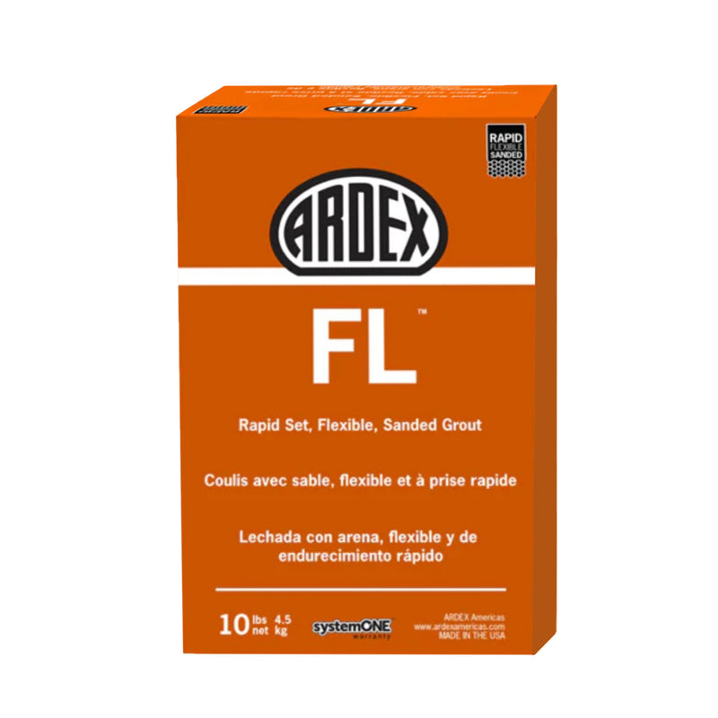 ARDEX FL Rapid Set Flexible High-Performance Sanded Grout – Fast-Drying, Stain-Resistant, Polymer-Modified, Ideal for Tile Joints 1/16" to 1/2", Interior and Exterior Use