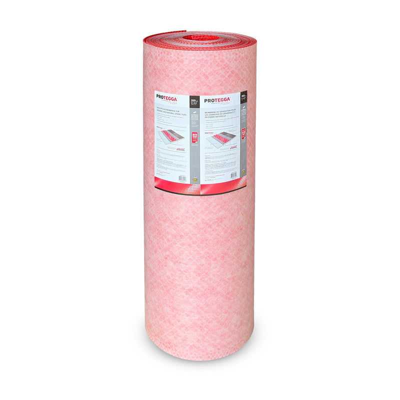Prova Protegga Plus TT8000RED82R Uncoupling Membrane 269 Sq Ft Roll