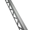 Wintermo Tile Edge Protection Profile Trim, 10-Piece Pack, 8 Ft Length, Metal Tile Edging for Wall and Floor Tile Finishing