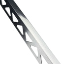 Wintermo Tile Edge Protection Profile Trim, 10-Piece Pack, 8 Ft Length, Metal Tile Edging for Wall and Floor Tile Finishing