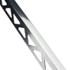 Wintermo Tile Edge Protection Profile Trim, 10-Piece Pack, 8 Ft Length, Metal Tile Edging for Wall and Floor Tile Finishing