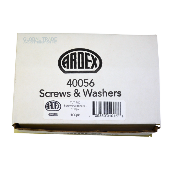 Ardex TLT 702 Galvanized Steel Coarse 1-5/8 In Screws and 1-1/4 In Washers, for Quick Installation of Shower Wall Panels, Foam Board Fasteners for Shower Waterproofing (100 Pieces Pack)