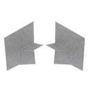 Ardex TLT 706 Modified Polyethylene Preformed Shower Waterproofing Membrane Inside Corners, 5 Mil Thick, with a Non-Woven Polypropylene, 135 Degree, for Ceramic Tile Flooring Underlayment, 40060