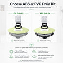 Profilitec Showertec Advanced Waterproof Shower Kit with Prefabricated Sloped Shower Tray, Drain Kit with Grate Assembly, STBO122X81 Lightweight Vapor-Tight Shower Wall Boards