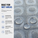 nVent Nuheat 2000005808 Uncoupling Heating Membrane, 161 Sq Ft Roll (3 Ft 3 In x 49 Ft 5 In), Non-Woven Polypropylene Heating Pad, Waterproof and Anti-Fracture Floor Underlayment for Underfloor Heating System