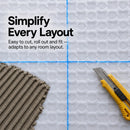 Laticrete STRATA MAT High-Performance Uncoupling Membrane, 150 Sq Ft Roll, 1/8 Inch Thick, Load Bearing Vapor Management Uncoupling Mat for Ceramic and Stone Tile