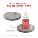 ARDEX K 15 Premium Self-Leveling Underlayment for Smoothing Interior Concrete Floors, Fast-Setting - 55 lb (25 kg) Bag (12433)