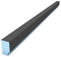 Wedi Waterproof, Durable, Prefabricated, Full Foam, Vapor-Resistant Shower Curb, 5 Ft (60 Inch) Long, for Tiled Shower Surrounds (US3000039)