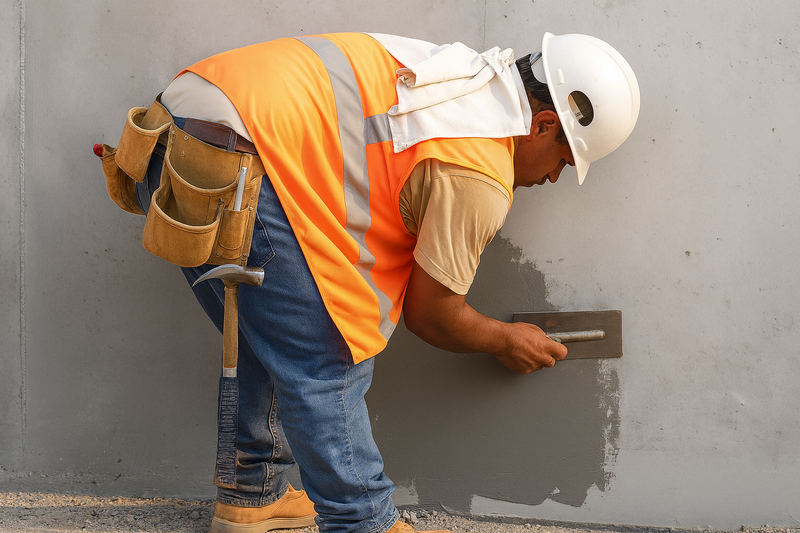 Ardex TWP Tilt Wall Patch and Finishing Compound for Vertical Concrete Walls, Polymer-Modified Cement-Based Repair Mortar for Patching, Skim Coating, and Surface Finishing Underlayment, 12508, Gray, 10 lbs Bag