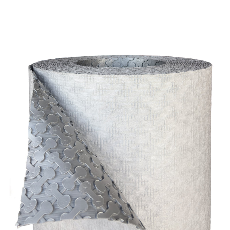 ARDEX FLEXBONE UI 740 Uncoupling Waterproof Crack Isolating Membrane, 54 Sq Ft Roll, 1/8" Thick, Load Bearing Floor Underlayment for Ceramic, Porcelain Tiles in Heavy Stress Areas