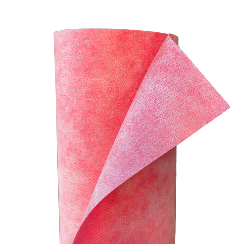 PROVA-MAT Vapor-retarder Polypropylene Waterproofing Membrane 269 Sq Ft Roll, 17 Mil Thick, Ideal for Shower, Laundry Room, Bathroom, Kitchen Countertop, Backsplash, Steam Room -  TT8002RED25R