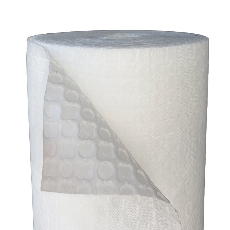 Laticrete Strata Mat High Performance Uncoupling Mat, 150 Sq Ft Roll, Load Bearing Vapor Management Uncoupling Membrane for Ceramic and Stone Tile