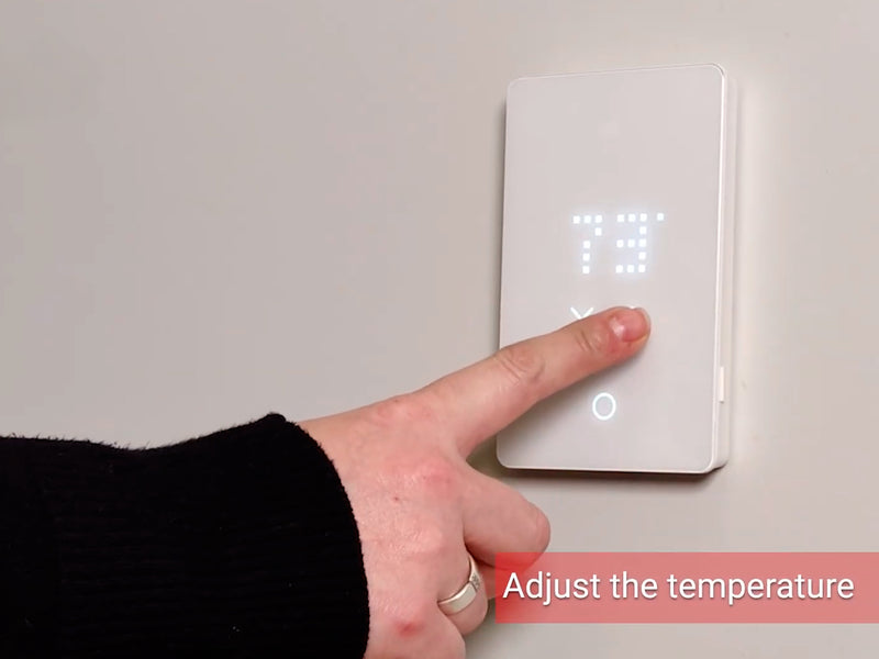 nVent Nuheat Conductor UWG5-4999-NV Smart WiFi Programmable Thermostat for Electric Radiant Heated Floors - 120V/240V, for Smart Home and Home Automation Systems, by Chemelex