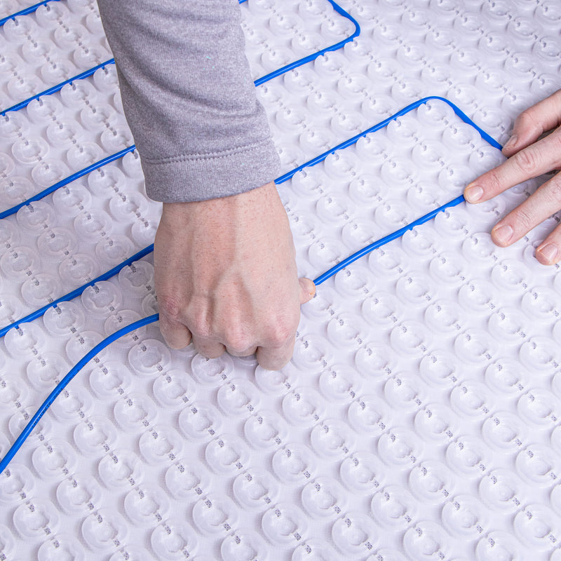 Laticrete 0179-0161-H Strata Heat Mat Floor Heating, Uncoupling Membrane Underlayment 161 Sq Ft Roll