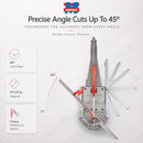 Montolit Masterpiuma Power 5 Manual Tile Cutter For Large Format Tiles, 24.5" (63 cm), 63P5
