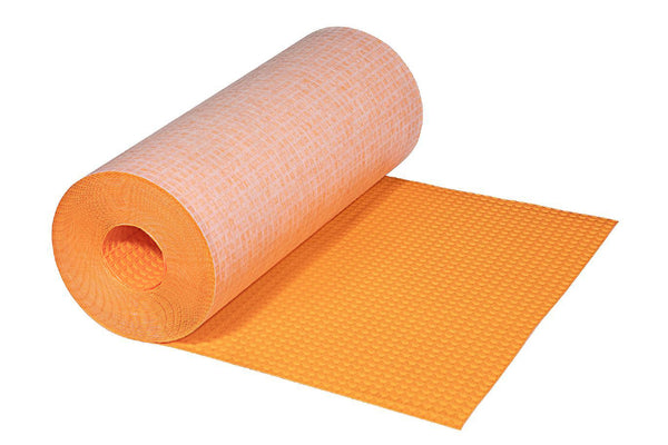 Schluter Systems Ditra 30M Uncoupling and Waterproofing Polyethylene Membrane 1/8" Underlayment 323 Sq Ft Roll (3' 3" x 98' 5")