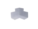 Kiesel Polyethylene Preformed Shower Waterproofing Membrane Inside Corner, for Shower Base and Shower Curb Corner, for Ceramic Tile Flooring Underlayment, 60180