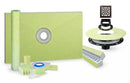 Profilitec Showertec Complete Waterproof Shower Kit with 32" x 60" Center Tray, Drain Kit, Curb, Foiltec Membrane System and 4" Drain Cover for Tile-Ready Shower Installations
