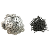 ARDEX TLT 702 Galvanized Steel Coarse 1-5/8 In Screws and 1-1/4 In Washers, for Quick Installation of Shower Wall Panels, Foam Board Fasteners for Shower Waterproofing, 100 Pieces Pack (40056)