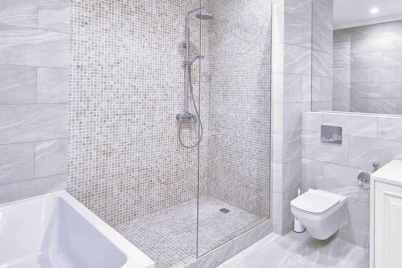 Schluter Systems Kerdi Complete Bathtub and Shower Base Surround Kit with Sealant and Installation Accessories - Waterproof and Vapor Tight - KBKIT