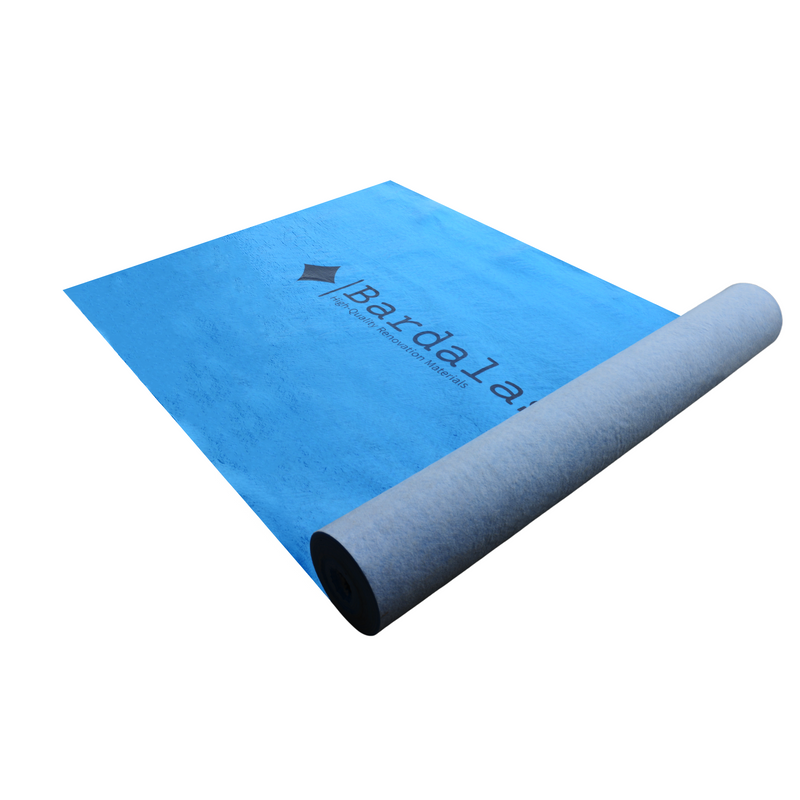 Bardalas Multi-Purpose Temporary Surface & Floor Protection Mat 40 In x 84 Ft Reusable Roll, 280 Sq Ft for Construction Projects - Protects Hardwood, Tile, Carpet, Countertops, Bathtubs (KA-BA-TFP4084)