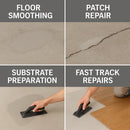Ardex MRF Water Resistant Rapid-Drying, Cement Based Skimcoat Patching Flooring Underlayment 10 Lb for Ceramic Tile Natural Stone Tile, Weatherproof Technology for Indoor Outdoor Use (4 Bags Bundle)