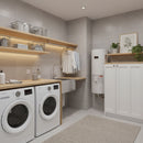 KobauFlex KFA Fast Drying Anti-Fracture Waterproofing Crack Isolation Liquid Rubber Membrane Sealant, 1.3 Gallon Pail (5 Kg), Flooring Underlayment for Indoor Use, Blue Colored, Odorless (551050000)