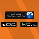 SunTouch SunStat WiFi Programmable Thermostat ConnectPlus 500900-SB for Radiant Heating Floors, 120V/240V with Built-in GFCI