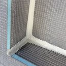 Prova TT8801NCH24 Prefabricated Durable Polystyrene Building Panel Waterproof Shower Niche, 24 Inch x 16 Inch, with Adjustable Safety Glass Shelf for Tiled Shower Surrounds, Bathrooms And Kitchen