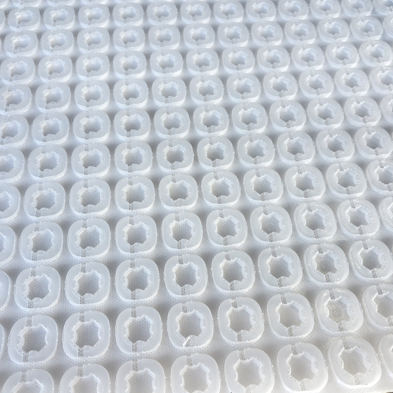 Laticrete 0177-1084-H STRATA HEAT Mat - Floor Heating Uncoupling and Waterproofing Polypropylene Membrane Underlayment Sheet