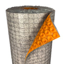 Schluter Systems Ditra-Heat-Duo-PS Peel and Stick Uncoupling Membrane with Sound Control and Thermal Break - Ideal for Multi-Story Construction - 5/16-Inch Thickness, 108 Square Feet Roll - DHDPS810M